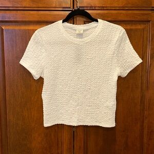 NWT Abercrombie textured tee